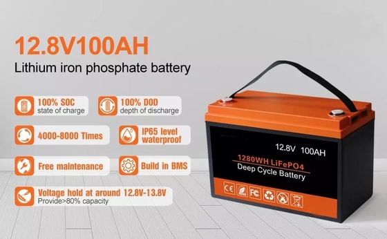 LFP Lifepo4 بطارية 12V 100ah UN 60v 30ah بطارية ليثيوم للسكوتر الكهربائي