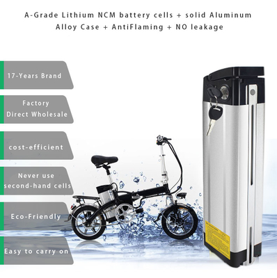 Ebike 48v 18Ah / 48v 12Ah بطارية ليثيوم أيون حزمة 1000W 750W 500W