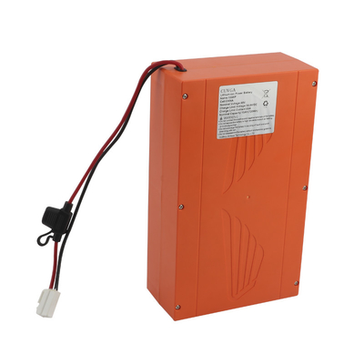 15A 48V 15Ah دراجة بطارية ليثيوم 18650 حجم البطارية MSDS