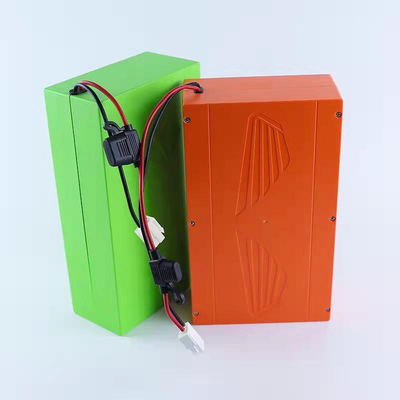 15A 48V 15Ah دراجة بطارية ليثيوم 18650 حجم البطارية MSDS