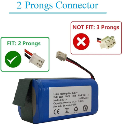 بطارية ليثيوم Rvbat850 3C RV761 R75 R85 استبدال بطارية Shark Ion