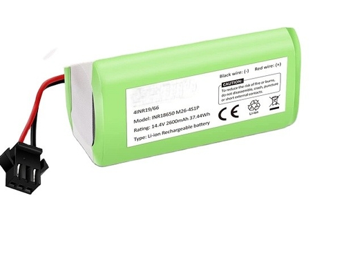Ecovacs Deebot 2600mAh بطارية ليثيوم أيون 14.4V بطارية قابلة لإعادة الشحن N79S