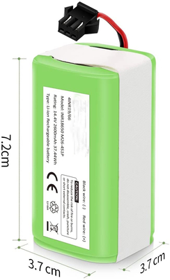 Ecovacs Deebot 2600mAh بطارية ليثيوم أيون 14.4V بطارية قابلة لإعادة الشحن N79S