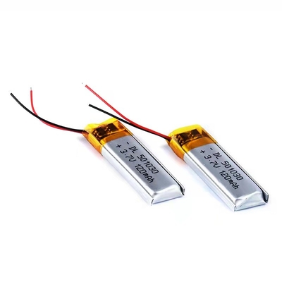 120mAh بطارية ليثيوم بوليمر 0.12A سماعة بلوتوث بطارية قابلة للشحن 1S1P