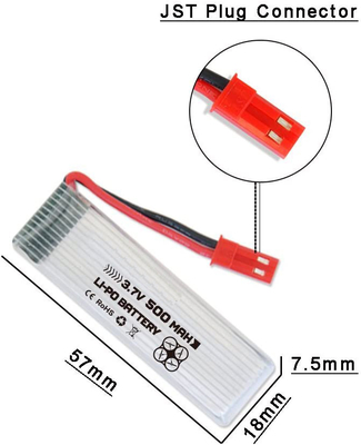 7800mAh 3.7v خلية بطارية ليثيوم بوليمر قابلة للشحن 16g NCM