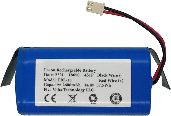 2600mah مخصصة 14.8 فولت 14.4 فولت بطارية ليثيوم أيون حزمة قابلة للشحن OEM