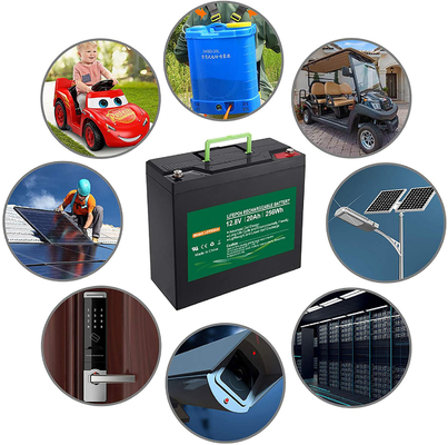بطارية فوسفات الليثيوم LFP 20Ah 12V 16AH بطارية LiFePO4 ذات الدورة العميقة